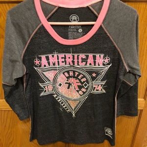 American fighter top